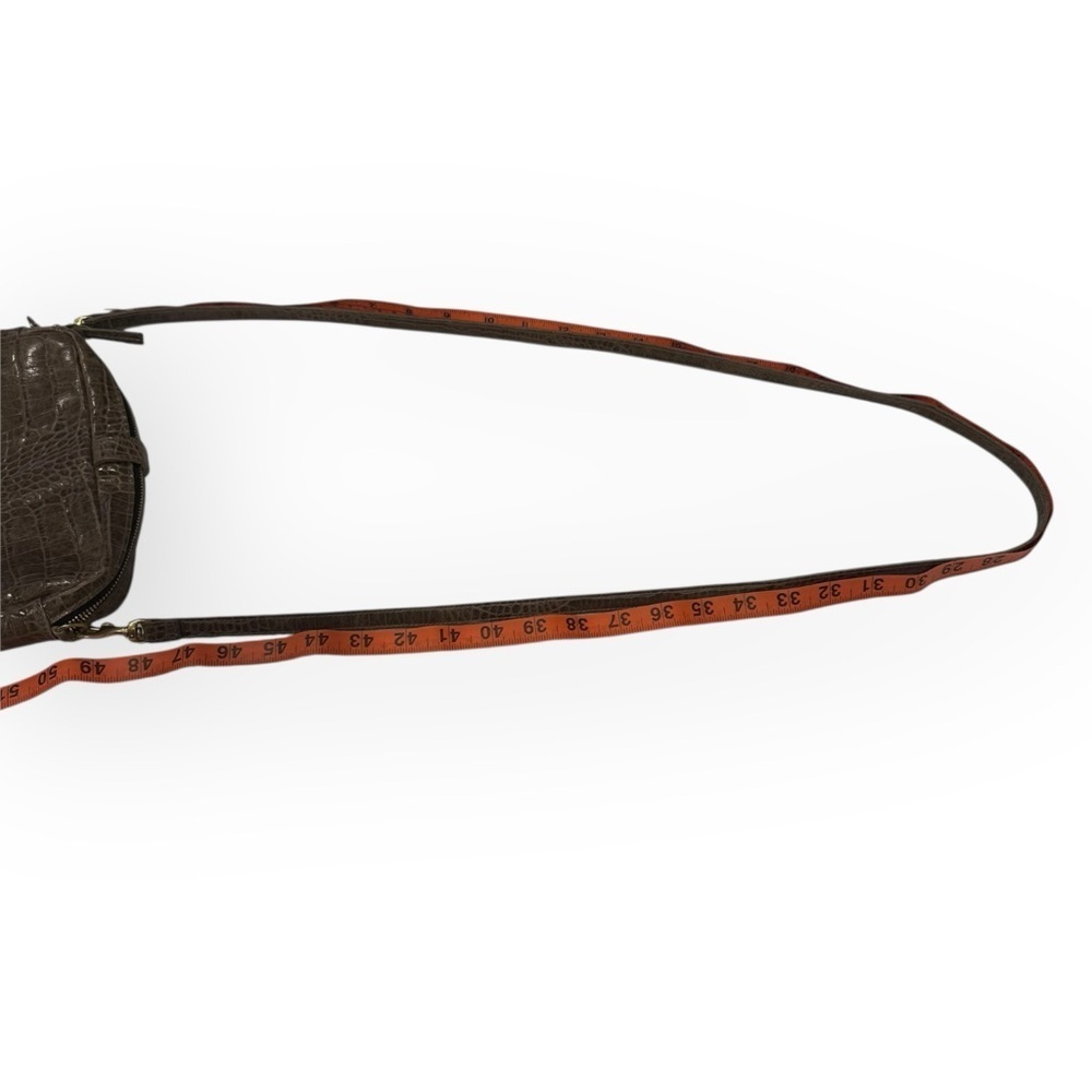 Clare V. Camera crocodile Leather Crossbody Bag - Picture 15 of 16